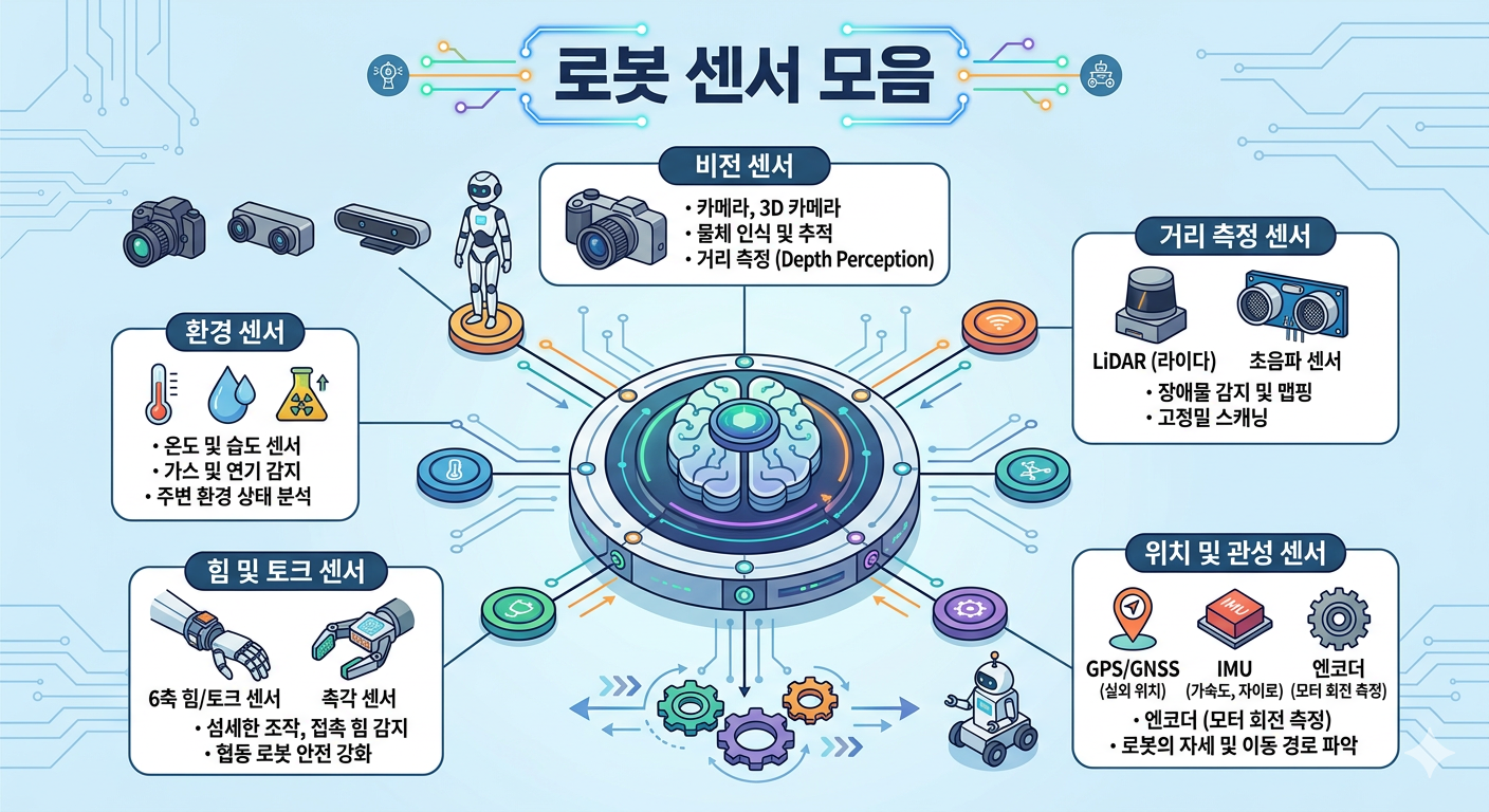 로봇 센서 종류